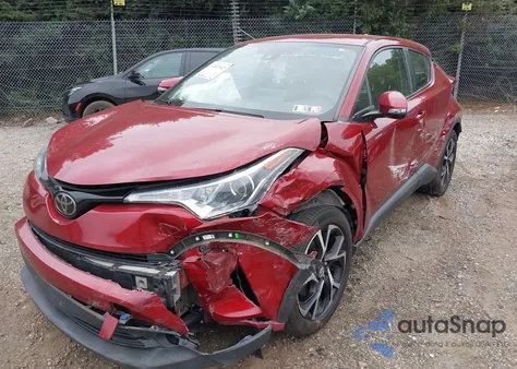 2019 Toyota C-Hr Xle from USA, damaged, VIN NMTKHMBX1KR091491